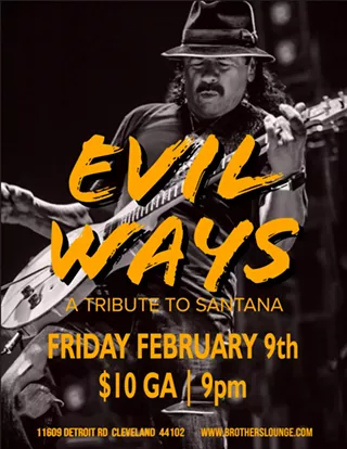 Image: Evil Ways - A tribute to Santana at Brothers Lounge!