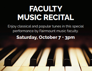 Image: Fairmount Music Faculty Concert