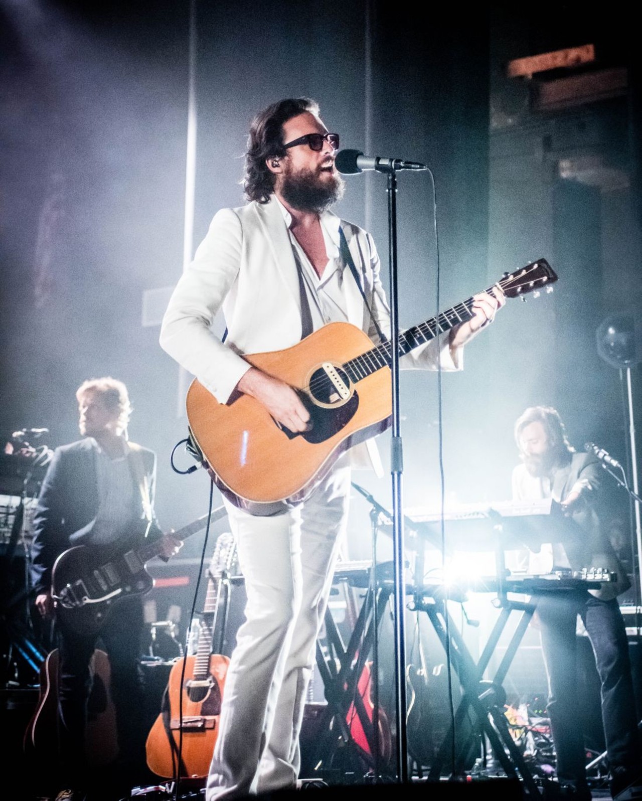 Father John Misty and King Tuff Playing at the Agora