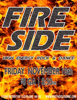 Image: FireSide - High Energy Rock & Dance at Brothers Lounge