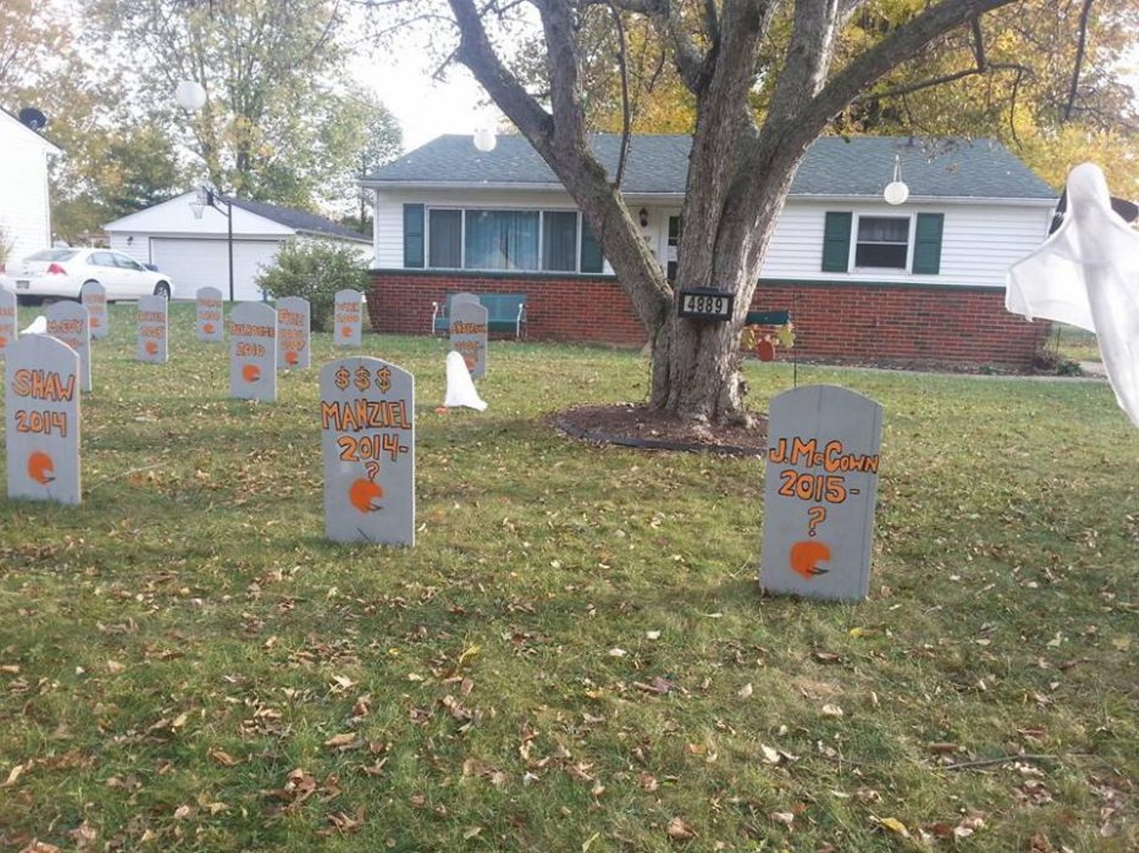 QB graveyard in North Ridgeville is a scary sight for Cleveland