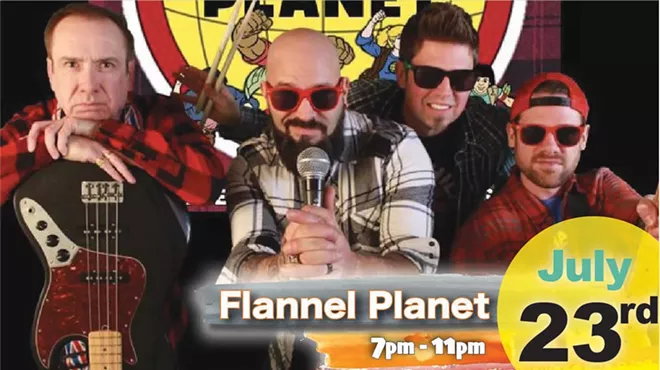 Image: Flannel Planet Playing Live at Whiskey Island Still & Eatery!
