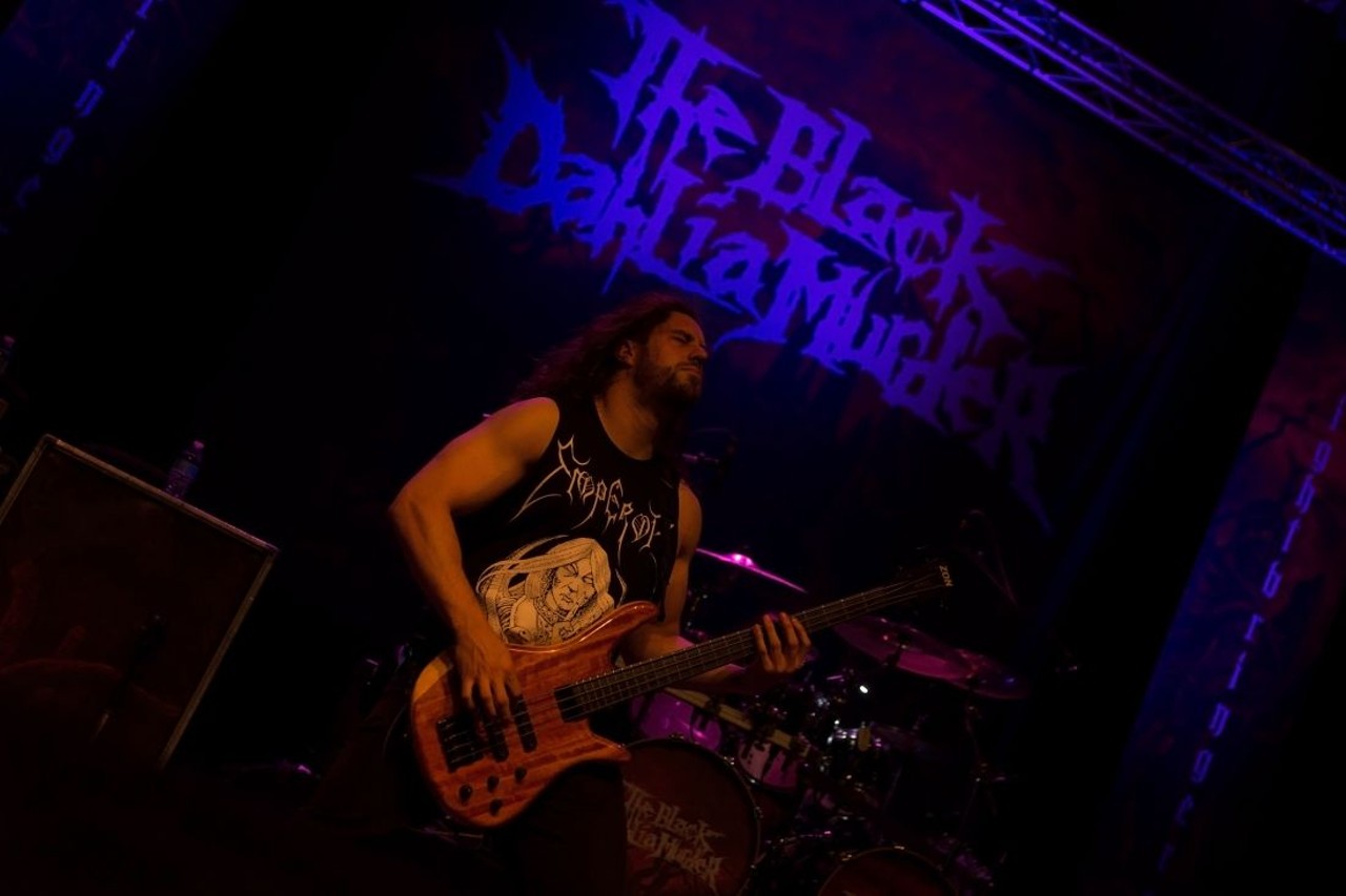 Fleshed Apocalypse, the Black Dahlia Murder and Whitechapel Performing at the Agora