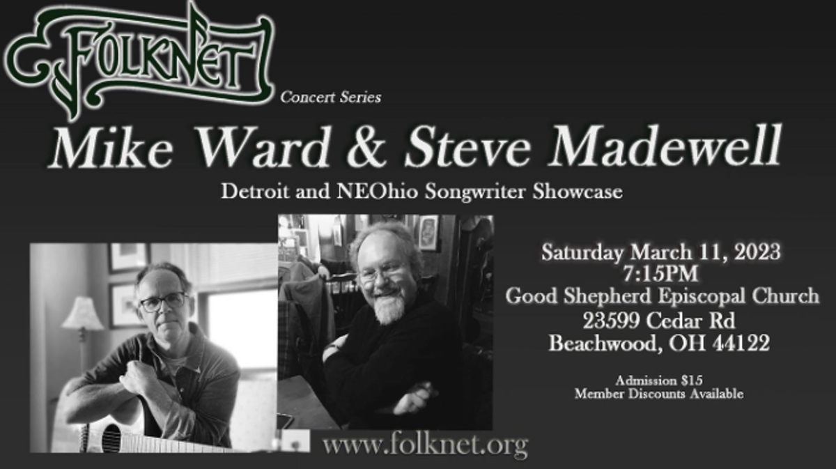 FolkNet Presents Mike Ward and Steve Madewell