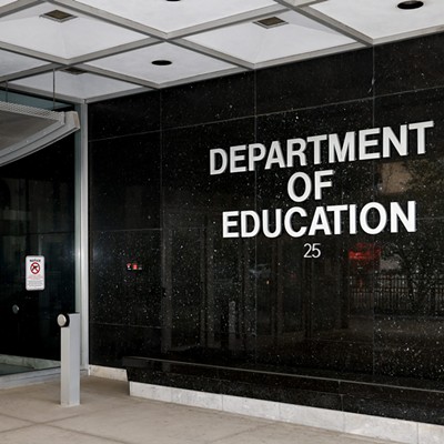 The Ohio Department of Education in Columbus, Ohio.