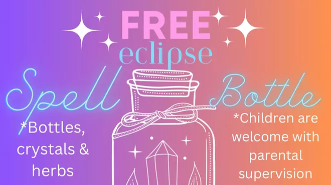Image: FREE Eclipse Spell Bottle Make n Take Event
