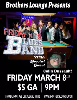 Image: Friday Nite Blues Band w/ Colin Dussault