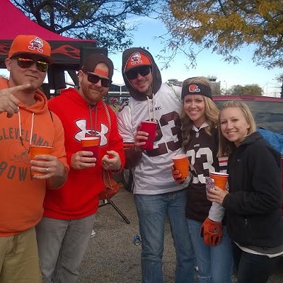 Fun Photos of the Scene Events Team at the Browns vs. Steelers Muni Lot Tailgate