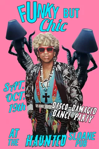 Funky But Chic Disco-Damaged Dance Party