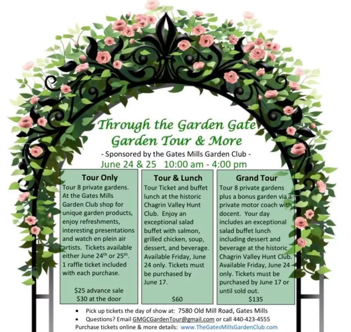 Gates Mills Garden Tour and More
