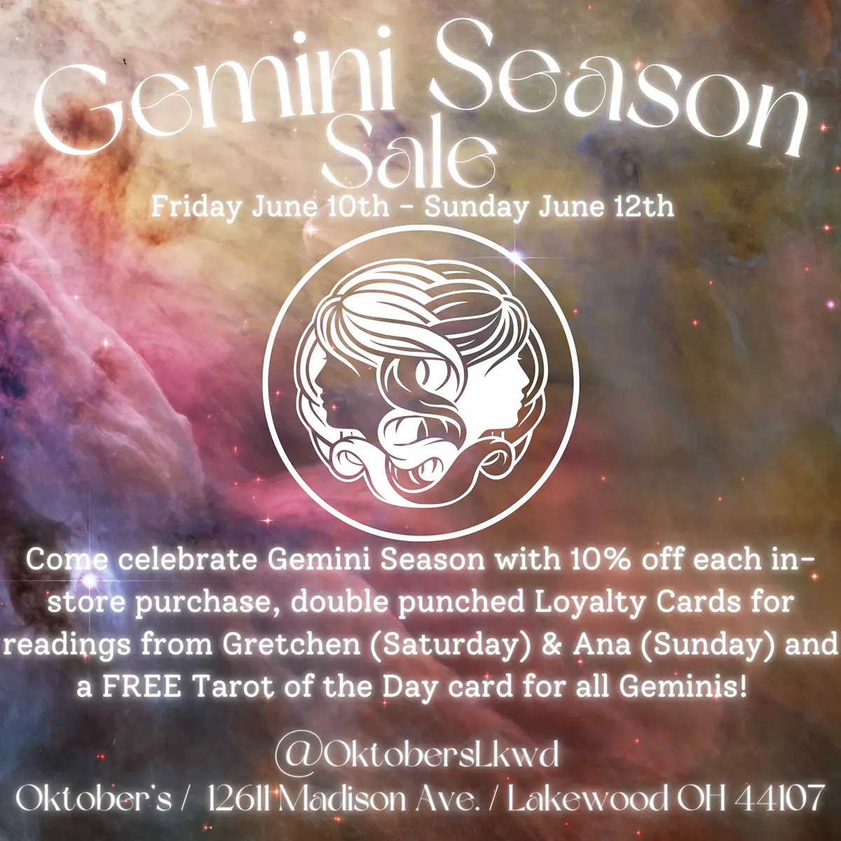 Gemini Season Sale