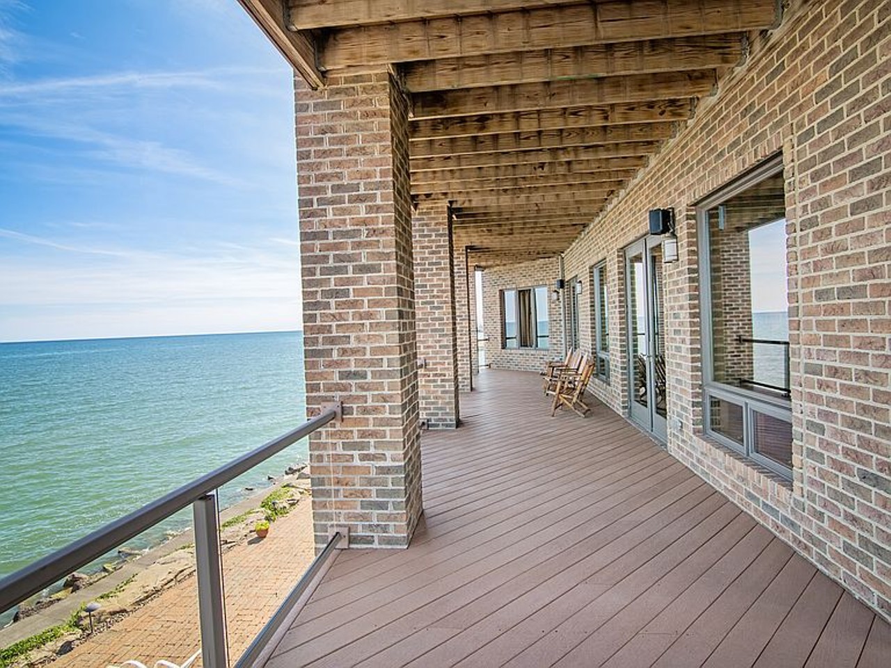 Get Your Own Private Beach and Decorative Gondola With This $1.5 Million Avon Lake Mansion