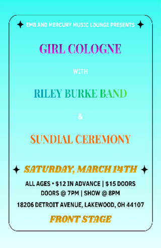 Image: Girl Cologne, Riley Burke Band, Sundial Ceremony