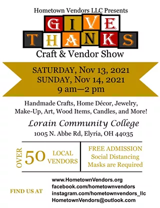 Image: Give Thanks Craft & Vendor Show