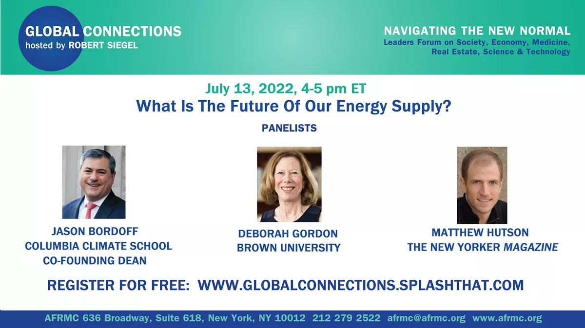 Postcard for July global connections