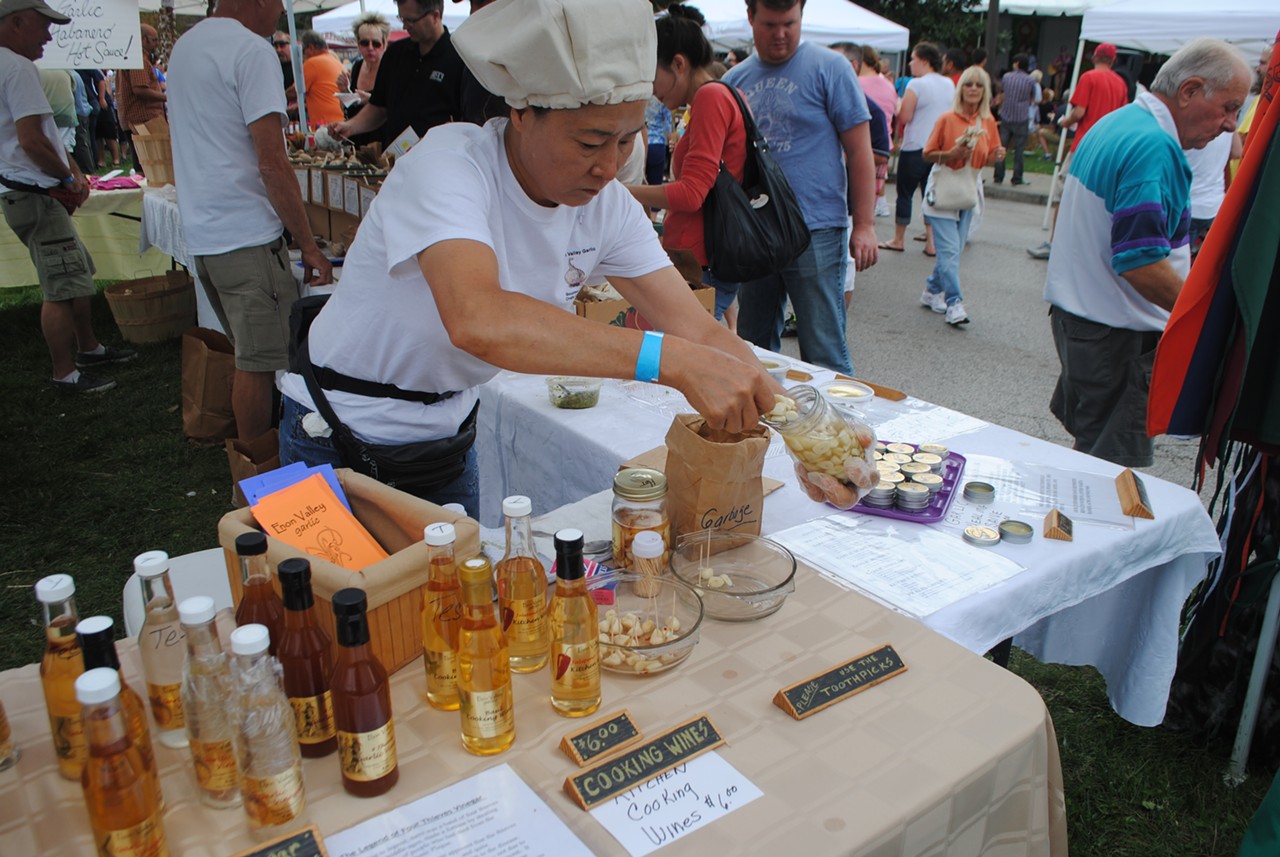 Here's What's Going on at the Cleveland Garlic Festival in Shaker