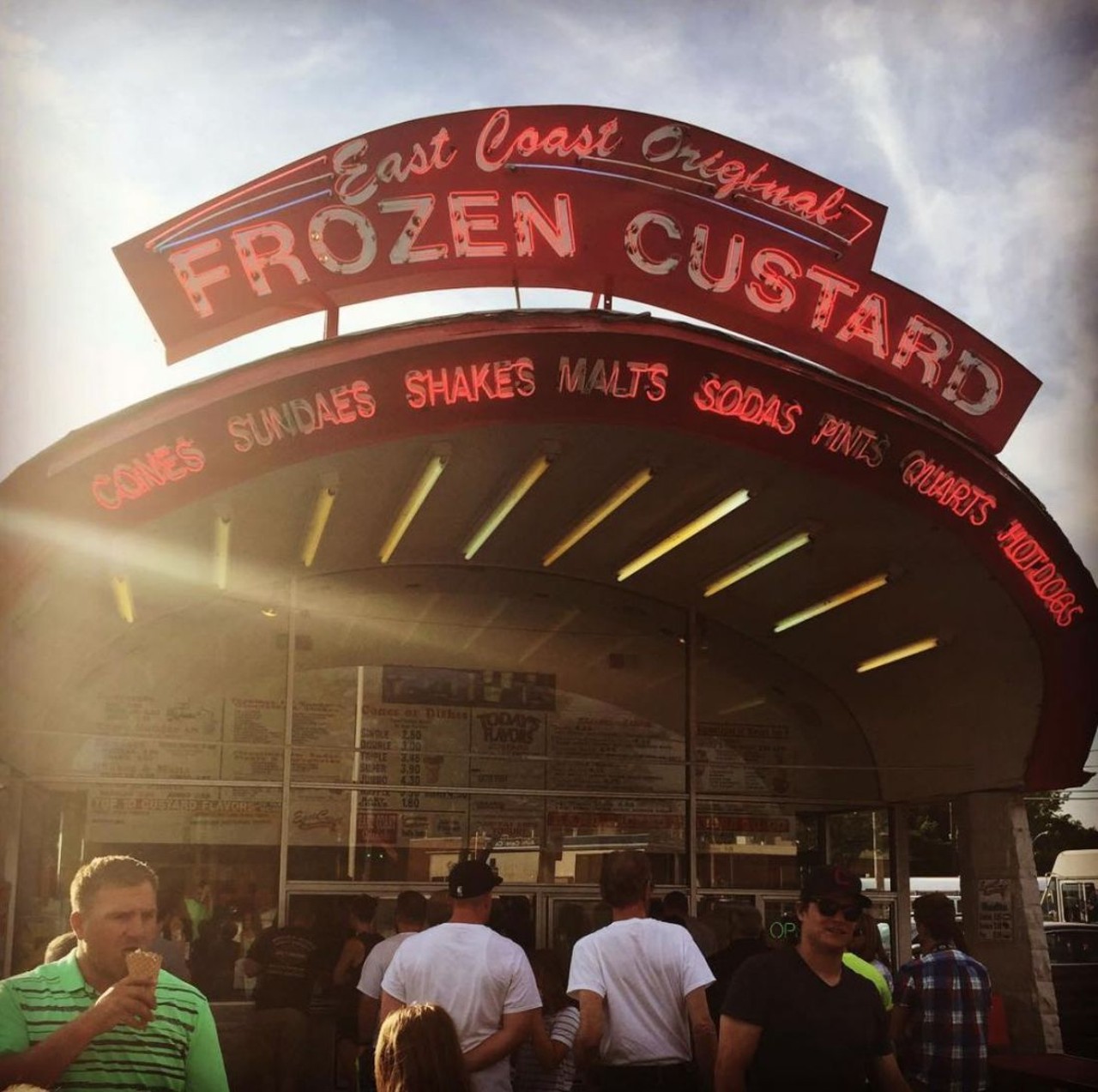  East Coast Custard
various locations
This custard shop has five locations in the Cleveland area, serving sweets to help customers cool off and recharge. 
Photo via lauren2zak/Instagram