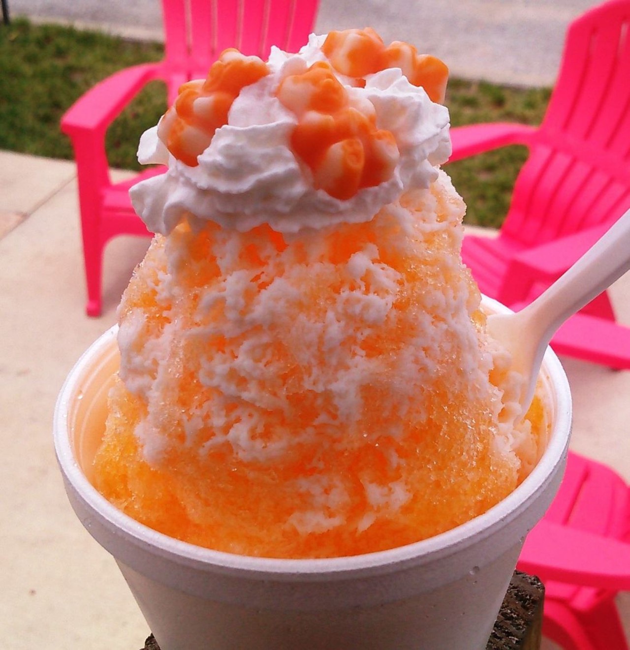  Westcott&#146;s Arctic Ice
48 W. Seminary St., 419-744-0598
Check out their original &#147;Dreamsycle,&#148; an orange shaved ice covered in sweet cream and topped with &#145;dreamsycle&#146; gummies. 
Photo via Westcott's Arctic Ice/Facebook