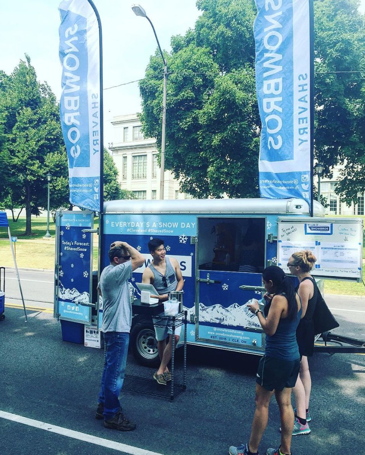 SnowBros Shavery
This food truck appears at several Cleveland festivals, check their website for upcoming locations.
Photo via kid_indie13/Instagram