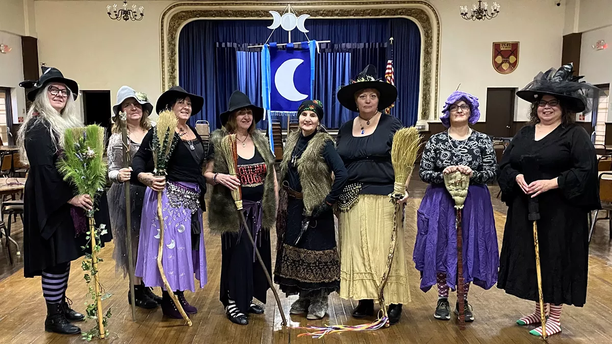 Crooked River Crones Twirling Witches