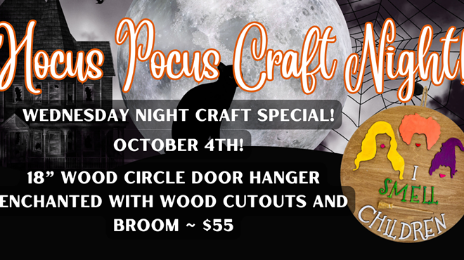 Image: Hocus Pocus Craft Night Special