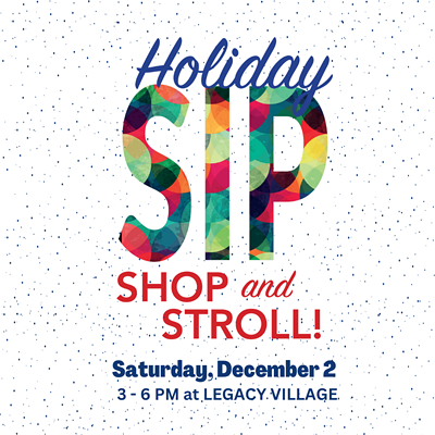 Holiday Sip Shop and Stroll