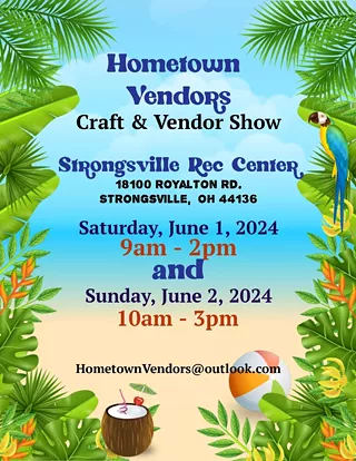 Image: Hometown Vendors LLC Craft & Vendor Show @ Strongsville Rec Center