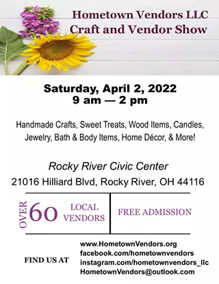 Image: Hometown Vendors LLC Craft & Vendor Show