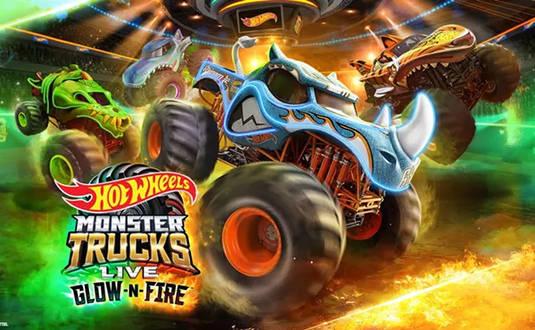 Image: Hot Wheels Monster Trucks Live Glow-N-Fire