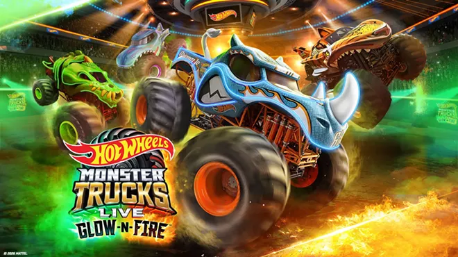 Image: Hot Wheels Monster Trucks Live Glow-N-Fire