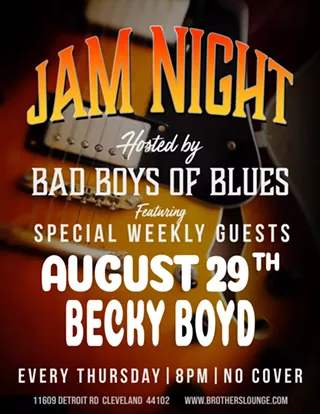 Image: Jam Night Featuring The Bad Boys of Blues and Becky Boyd
