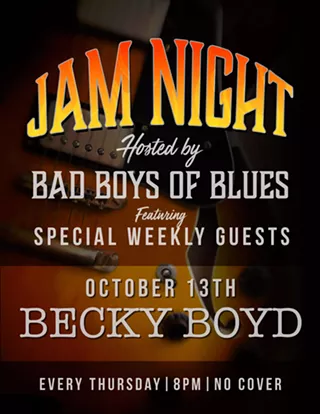 Image: Jam Night hosted by The Bad Boys of Blues with special guest Becky Boyd