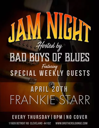 Image: Jam Night hosted by The Bad Boys of Blues with special guest Frankie Starr