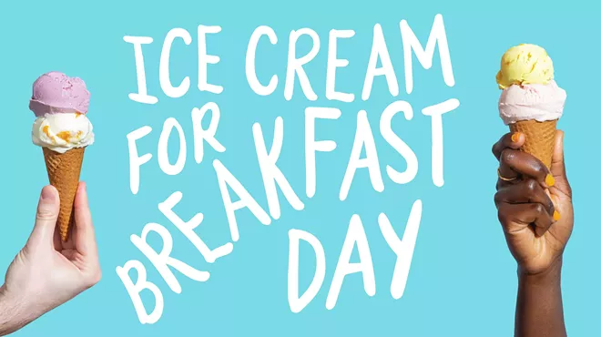 Image: Jeni's Annual Ice Cream for Breakfast Day Celebration