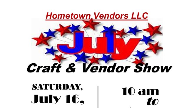 July Craft & Vendor Event