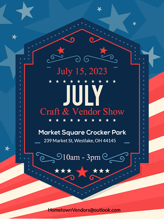 July Craft & Vendor Show