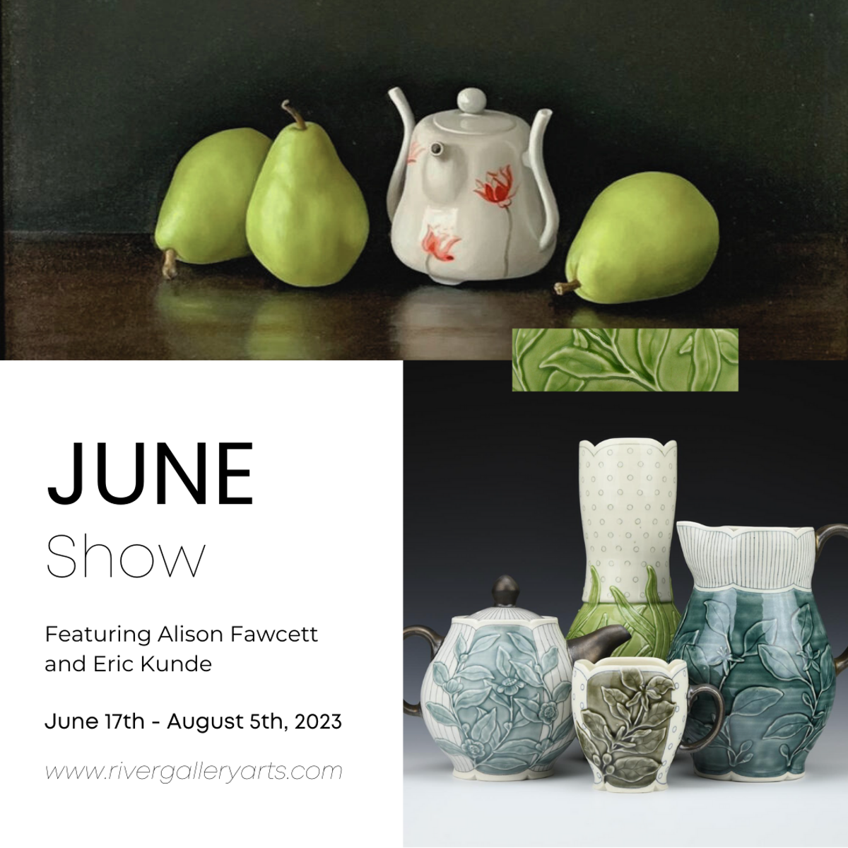 June Show Opening at River Gallery