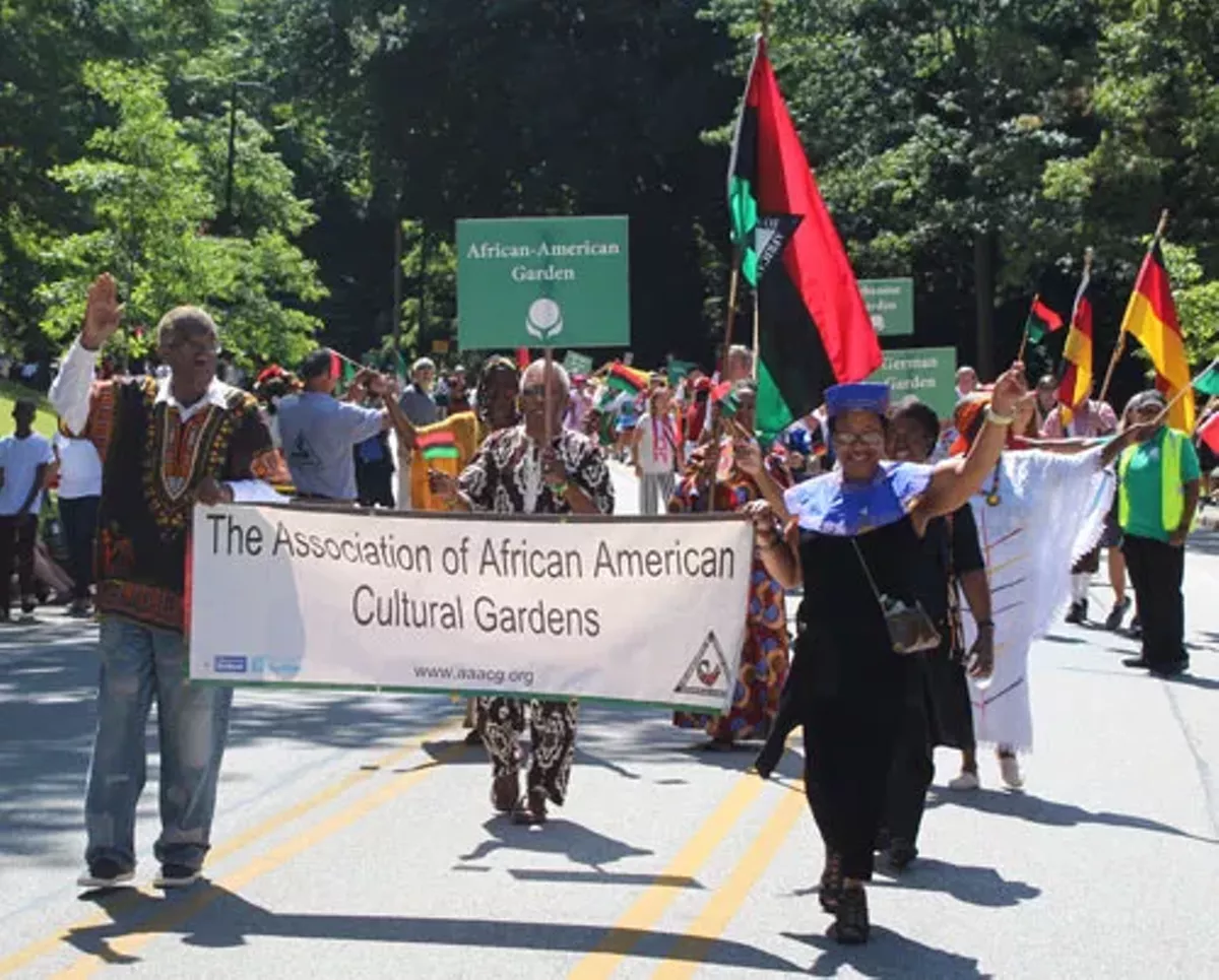 The African American Garden at One World Day