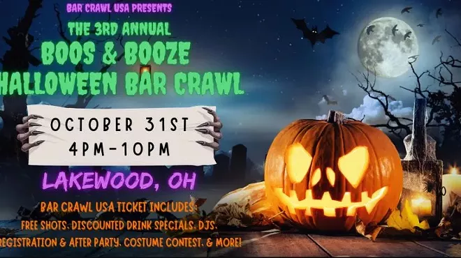 Image: Lakewood Boos & Booze Halloween Bar Crawl: 3rd Annual by Bar Crawl USA