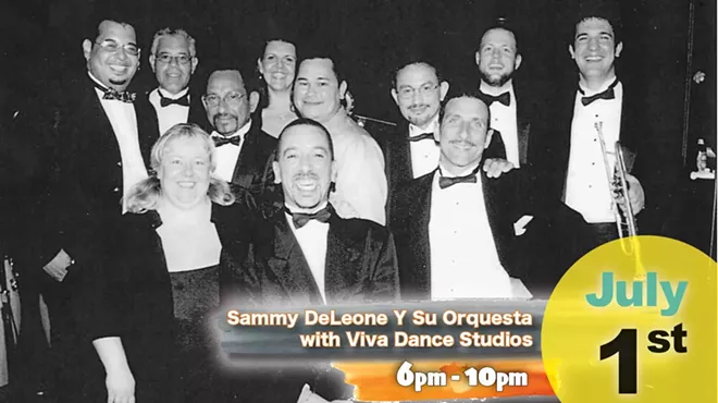 Image: Latin Night with Sammy DeLeon Y Su Orquesta Playing Live with FREE Salsa Dancing Lessons!