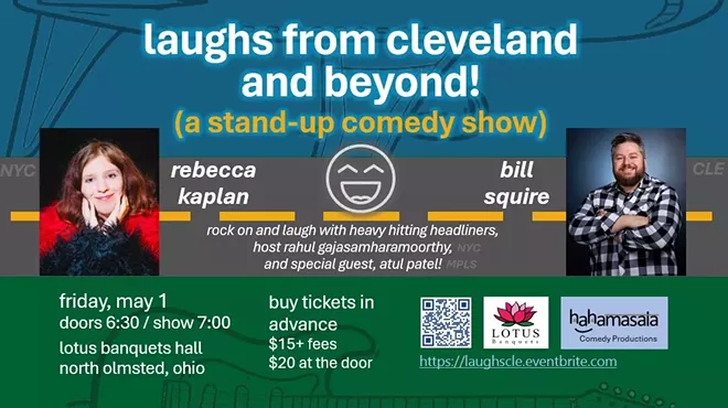 Image: LAUGHS FROM CLEVELAND AND BEYOND, A STANDUP COMEDY SHOW