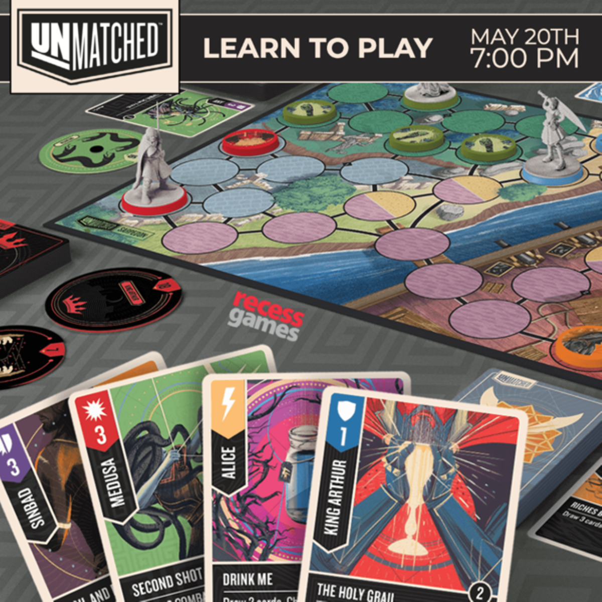 Restoration Games Learn to Play UNMATCHED