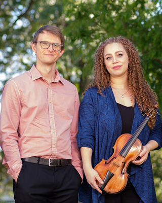 Mark Edwards and Shelby Yamin