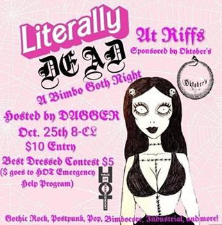 Image: Literally Dead: A Bimbo Goth Night