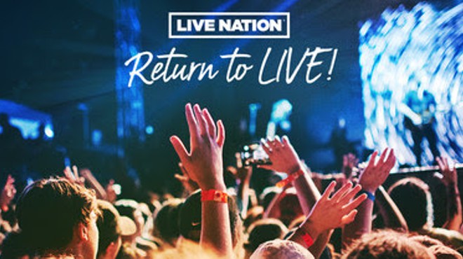 Promo art for Live Nation's ticket promotion.