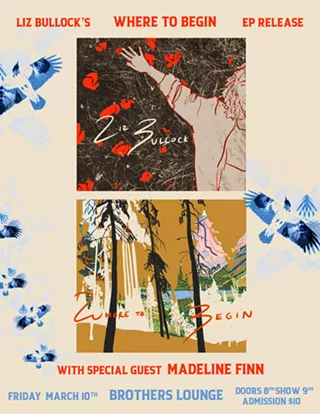 Image: Liz Bullock's EP Release of 'Where To Go' with special guest Madeline Finn