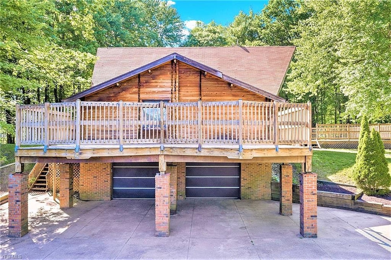 Log Cabin Luxury Can Be Yours in Stow for $500,000