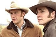 Lonesome cowboys: Ledger and Gyllenhaal.