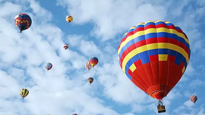 Image: Look Out for Hot Air Balloons This Memorial Day Weekend in Chagrin Falls