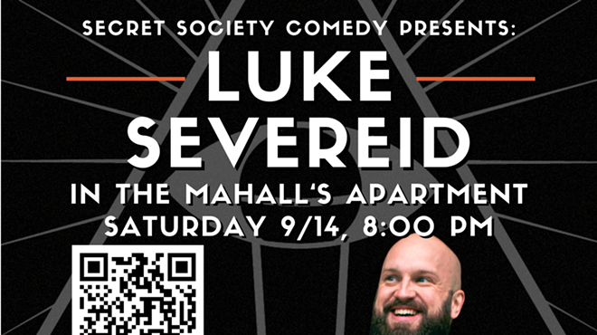 Image: Luke Severeid | Secret Society Comedy @ Mahall's